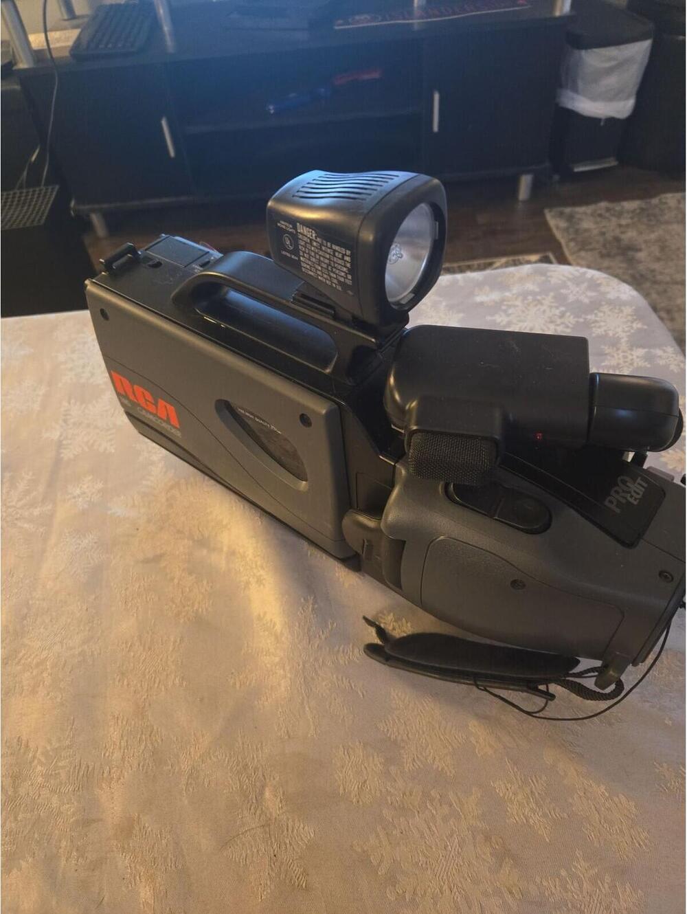 Vintage RCA ProEdit VHS Camcorder Untested